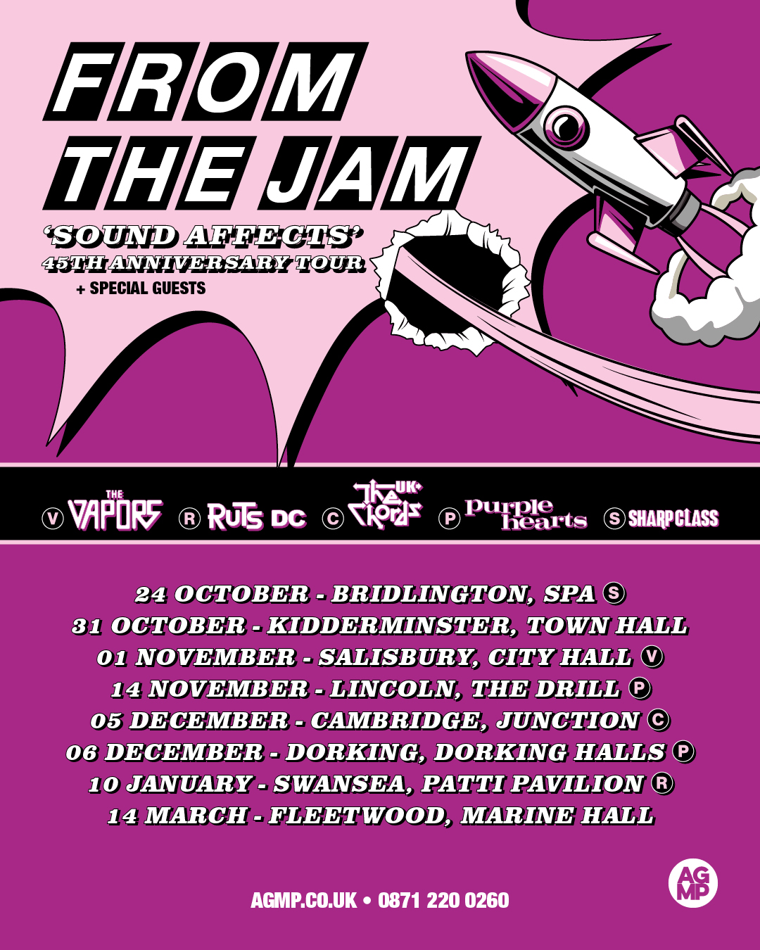 From The Jam Sound Affects 45th Anniversary Tour